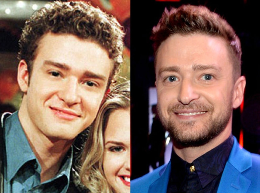 Justin Timberlake, DCOM Studs Then & Now
